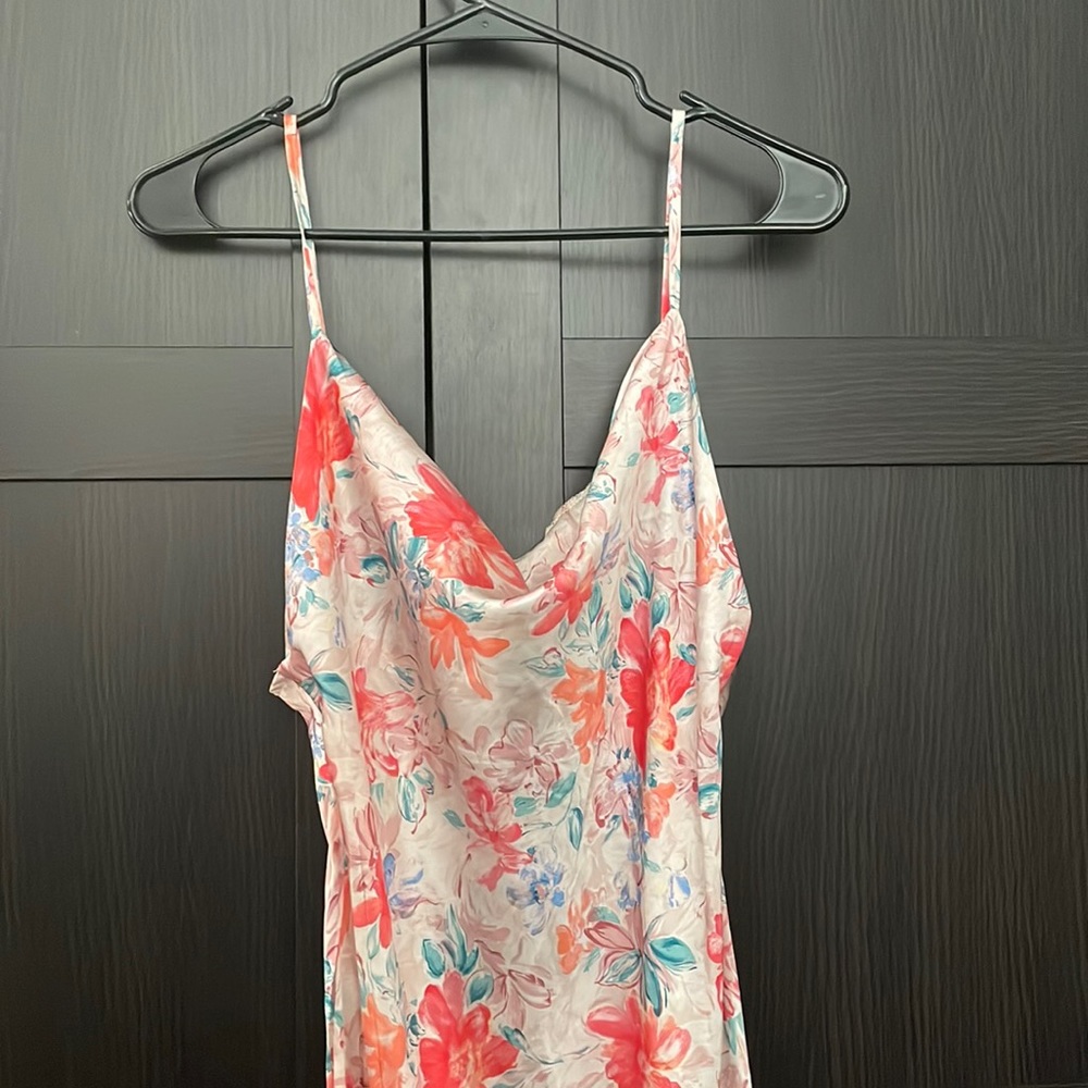 Floral slip dress